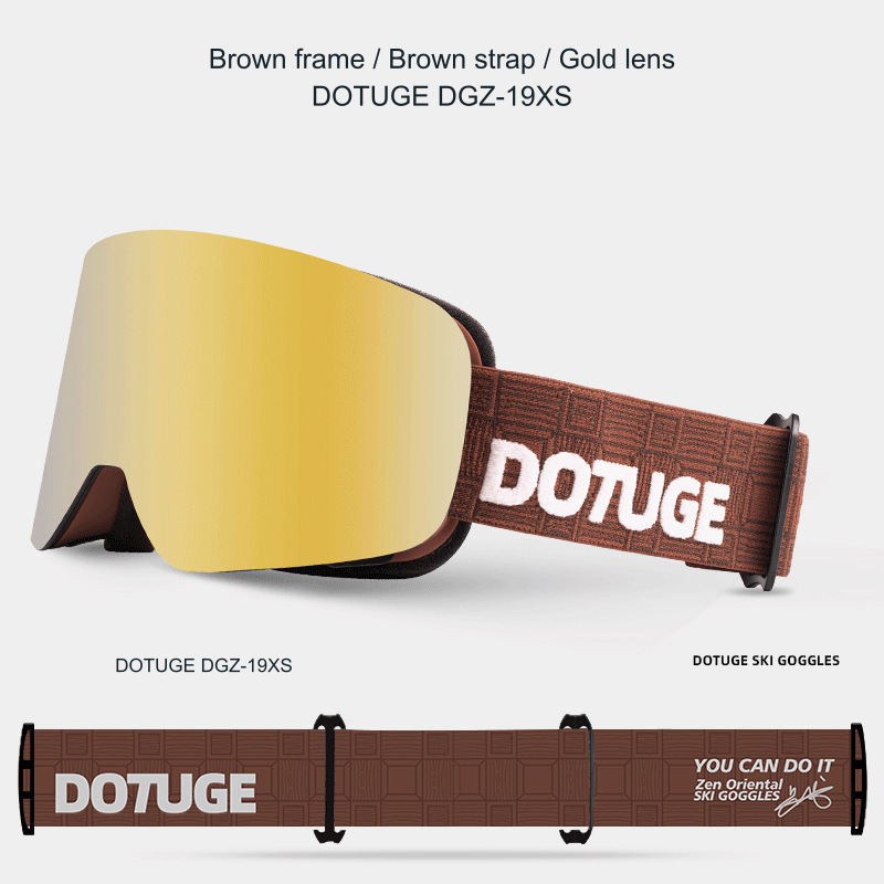 Peak Magnetic-Lens Ski Goggles