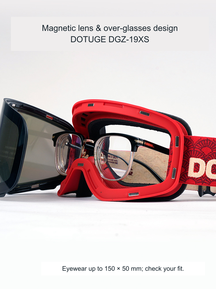 Peak Magnetic-Lens Ski Goggles