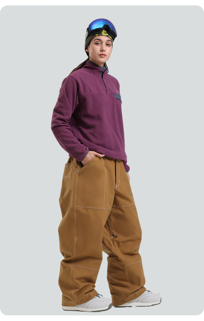 Peak Wide-Leg Snow Pants detail view 7