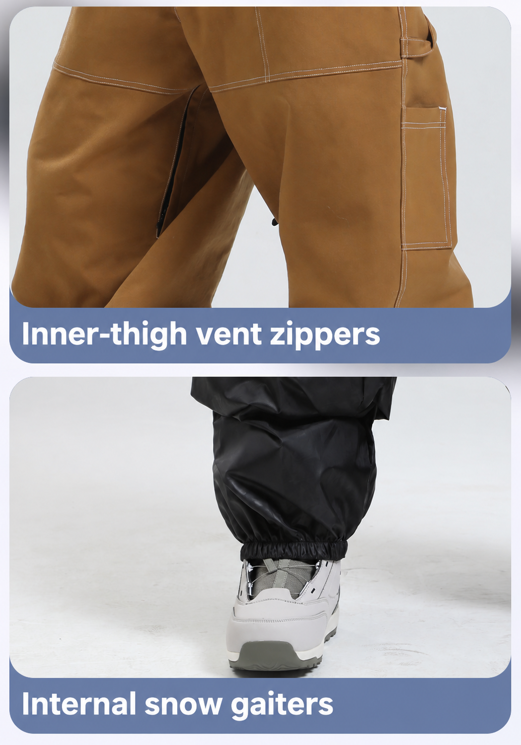 Peak Wide-Leg Snow Pants — Construction & feature guide
