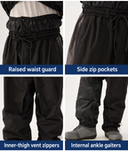 Powder Colorblock Pullover Snow Set — Pants details