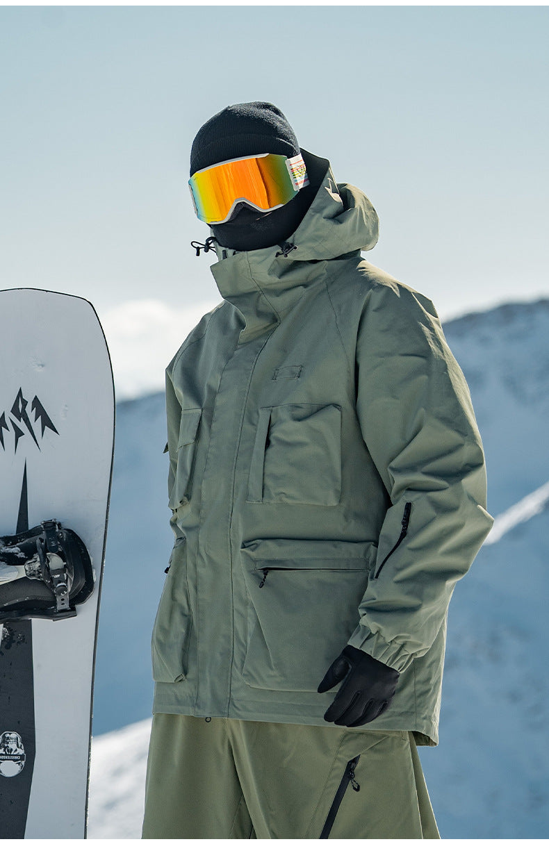 Powder Multi-Pocket Baggy Snow Jacket detail view 17