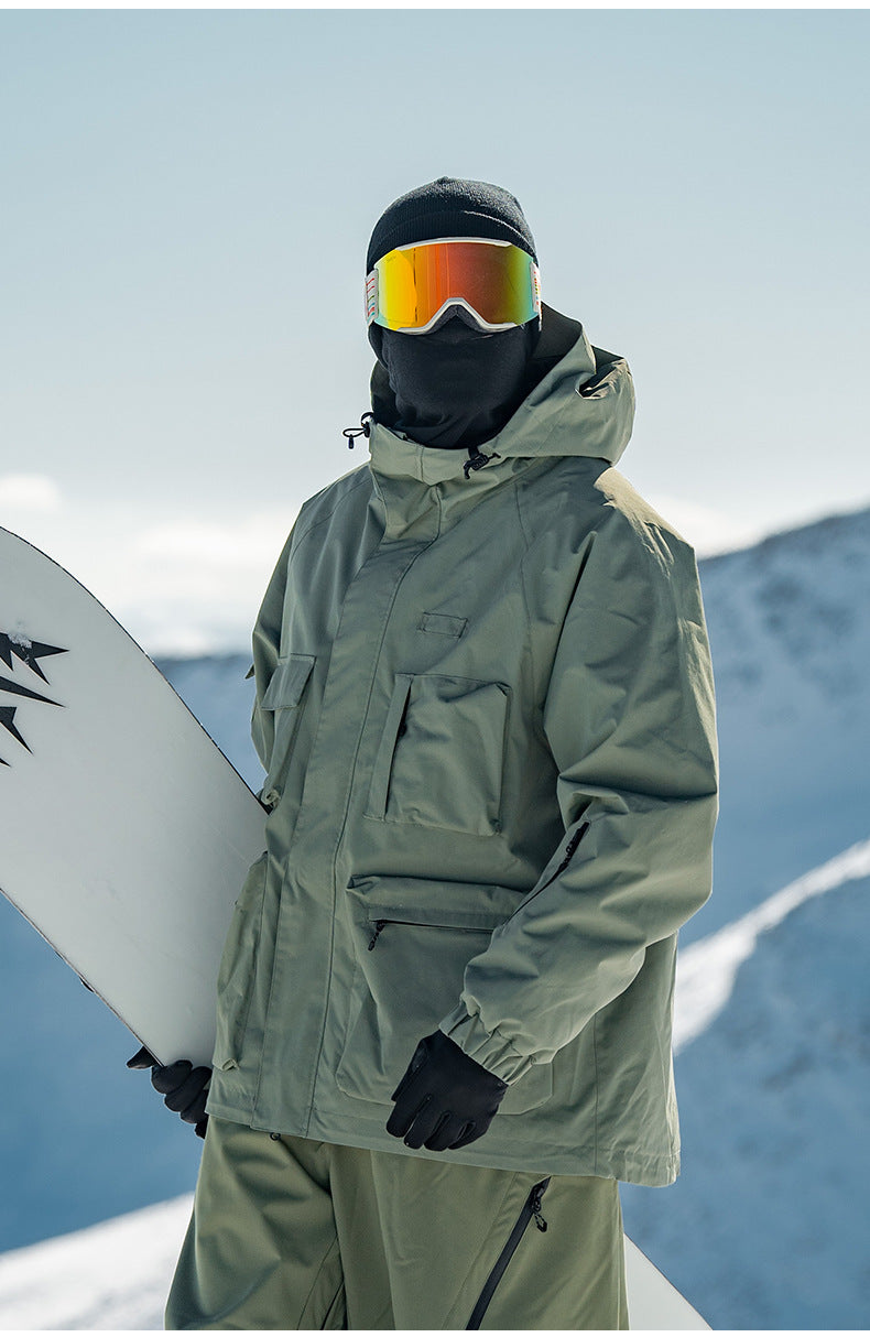 Powder Multi-Pocket Baggy Snow Jacket detail view 19
