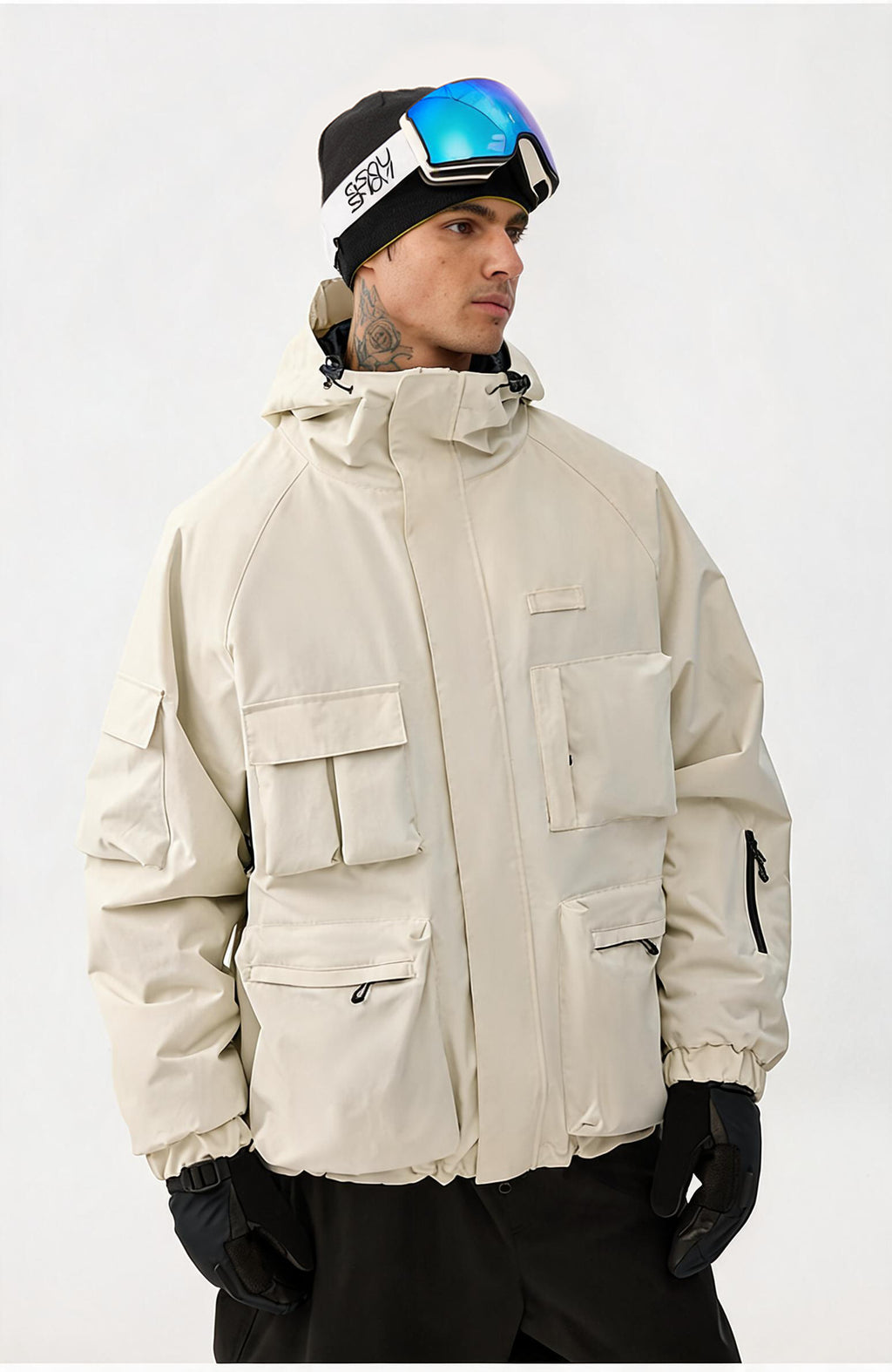 Powder Multi-Pocket Baggy Snow Jacket detail view 21
