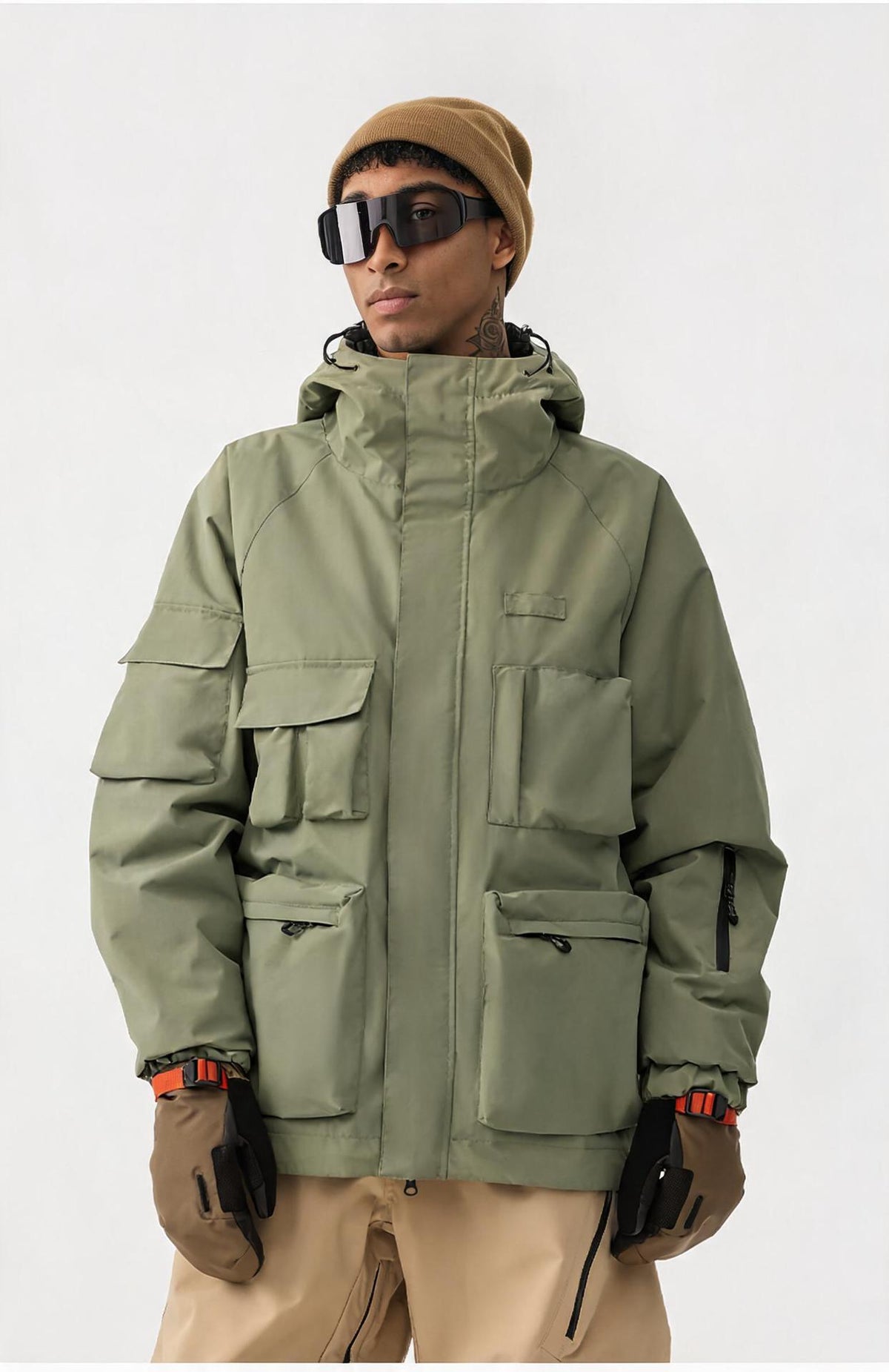 Powder Multi-Pocket Baggy Snow Jacket detail view 22