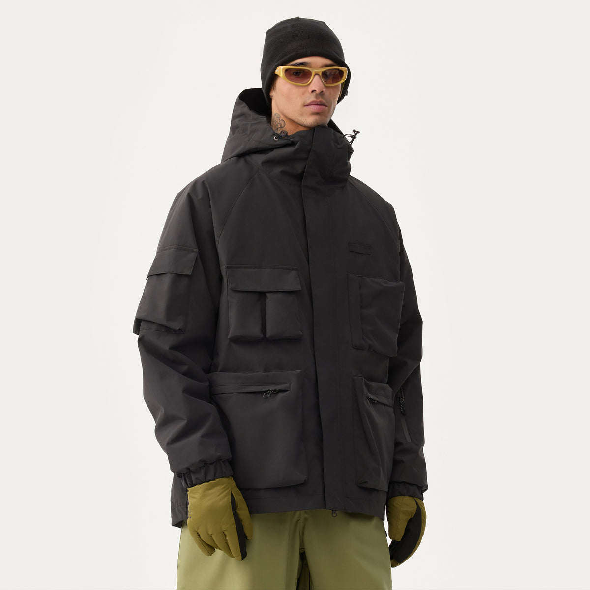 Powder Multi-Pocket Baggy Snow Jacket product view 2