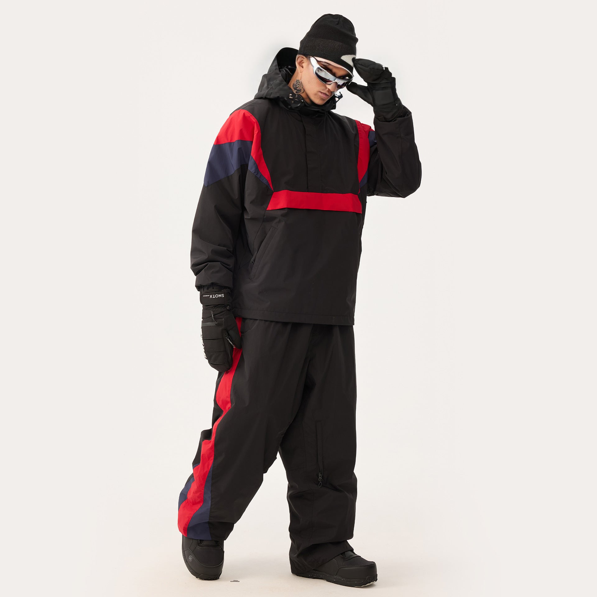 Powder Pullover Snow Set