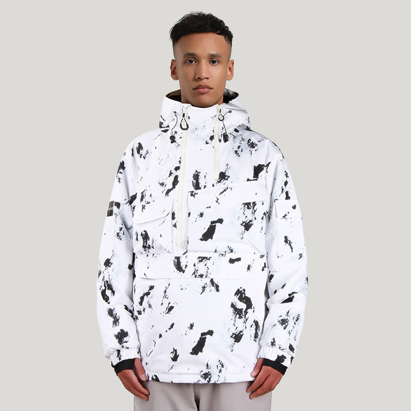 White pattern front color image