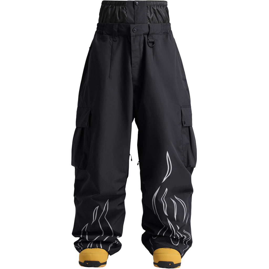 Reflective Baggy Snow Pants