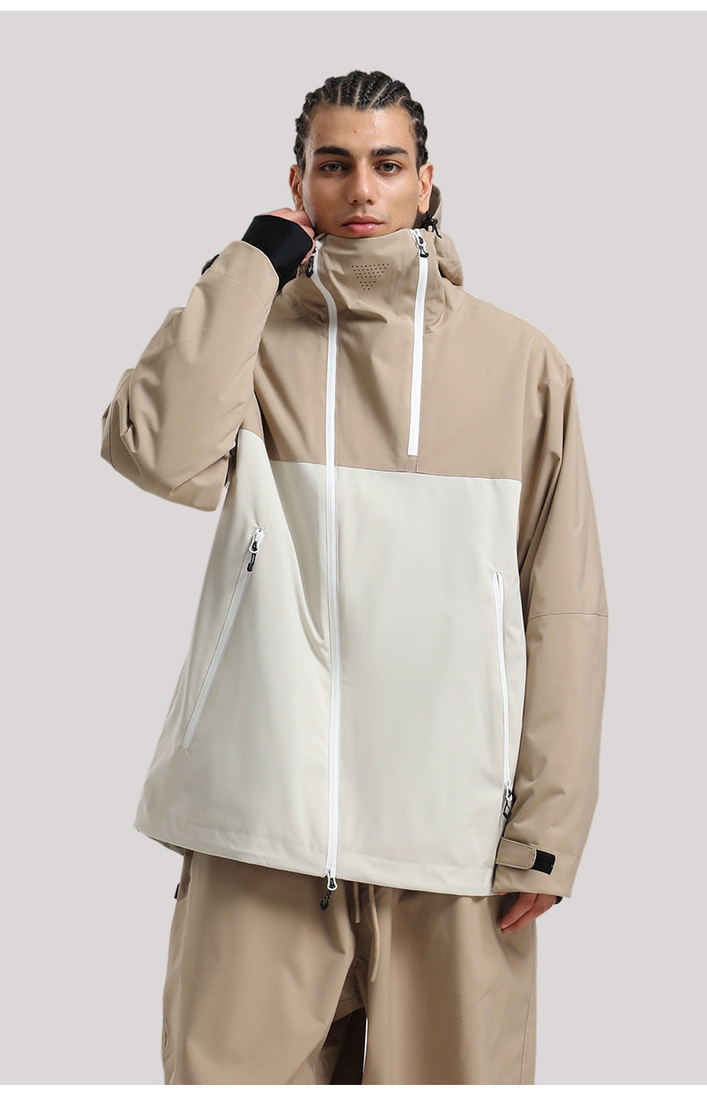 Ridge Colorblock Loose-Fit Snow Jacket source product view 4