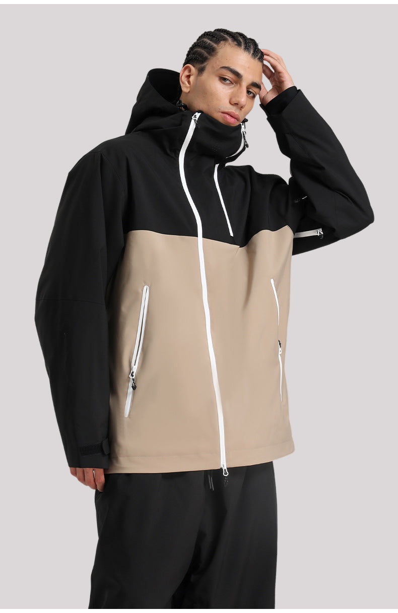 Ridge Colorblock Loose-Fit Snow Jacket source product view 7