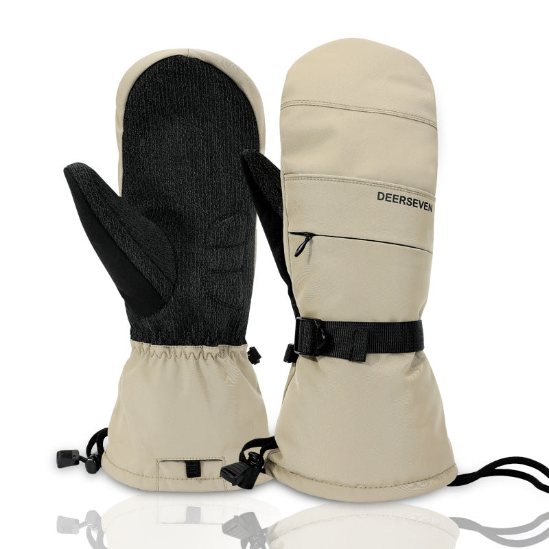 Kevlar Wrist-Guard Snowboard Gloves