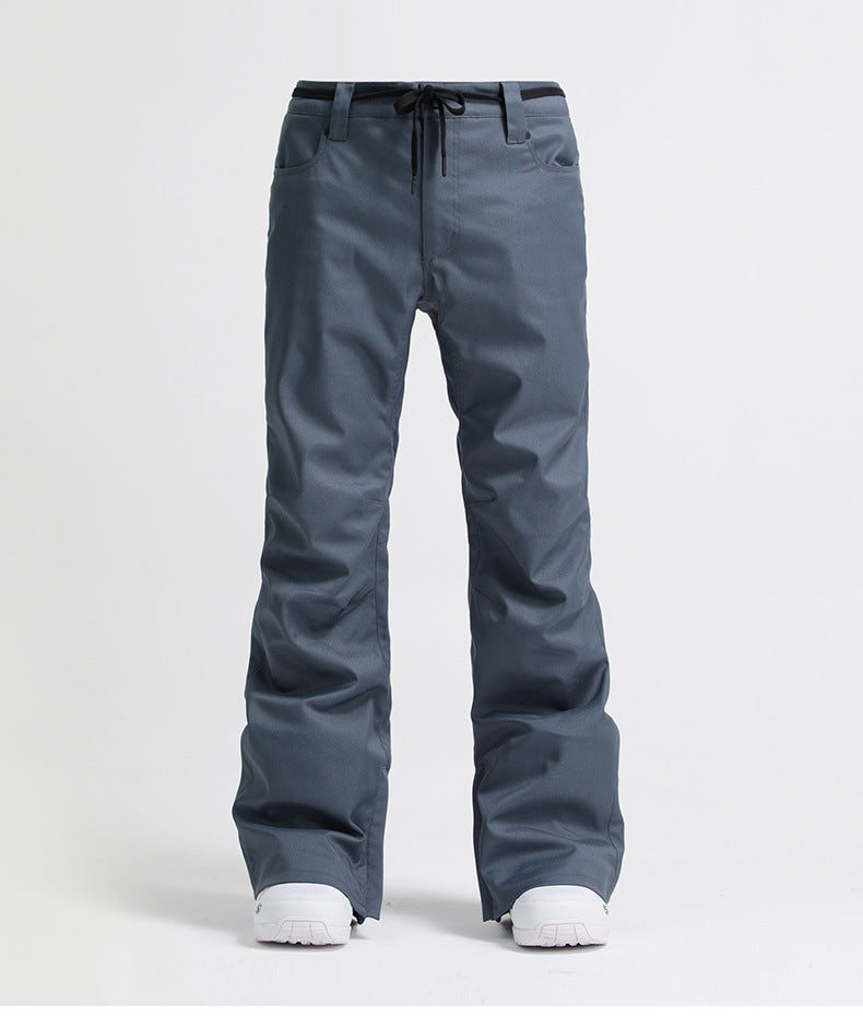 Slope Slim Drawcord Snow Pants — detail view 1