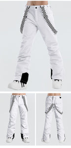 Summit Checkered Suspender Snow Bibs product view 5