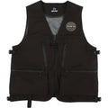 Summit Multi-Pocket Utility Snow Vest — Black front color image