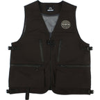 Summit Multi-Pocket Utility Snow Vest — Black front color image