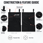 Summit Pullover Snow Face Cover — Construction overview