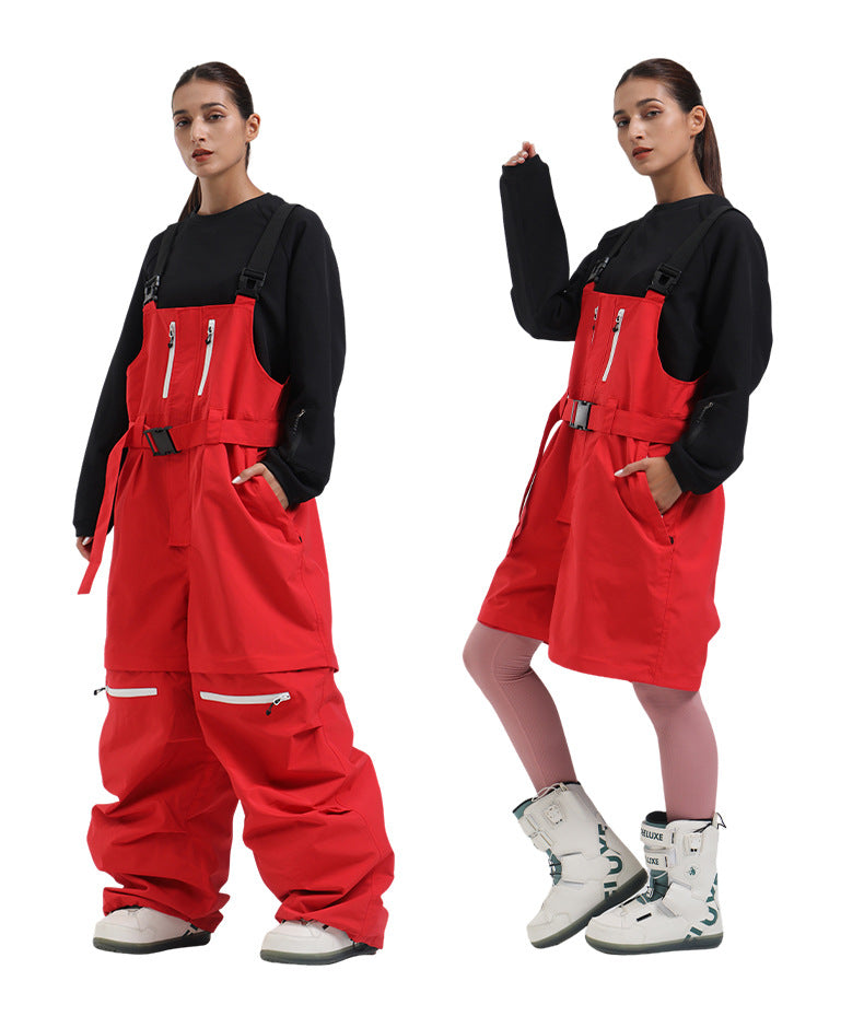 Switchback Zip-Off Snow Bibs — detail view 5