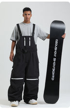 Switchback Zip-Off Snow Bibs — detail view 9