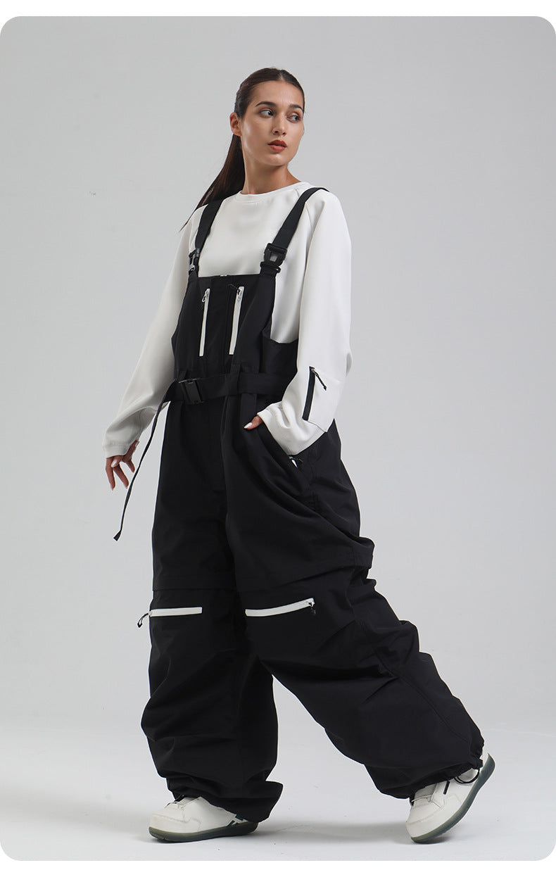 Switchback Zip-Off Snow Bibs — detail view 10