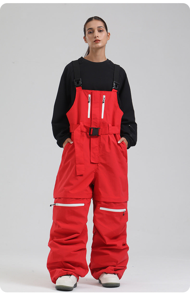 Switchback Zip-Off Snow Bibs — detail view 12
