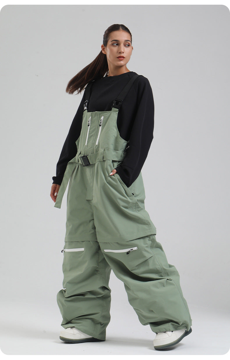 Switchback Zip-Off Snow Bibs — detail view 16