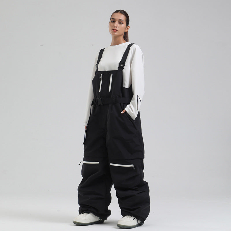 Switchback Zip-Off Snow Bibs — product view 4
