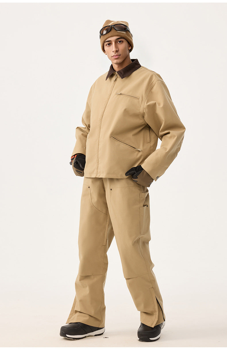 Terrain Retro Utility Snow Set — Khaki front color image