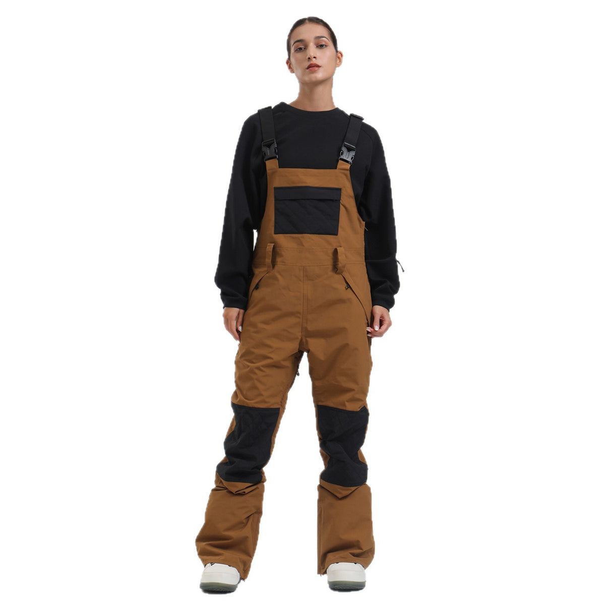 Traverse Reinforced Snow Bibs — product view 5