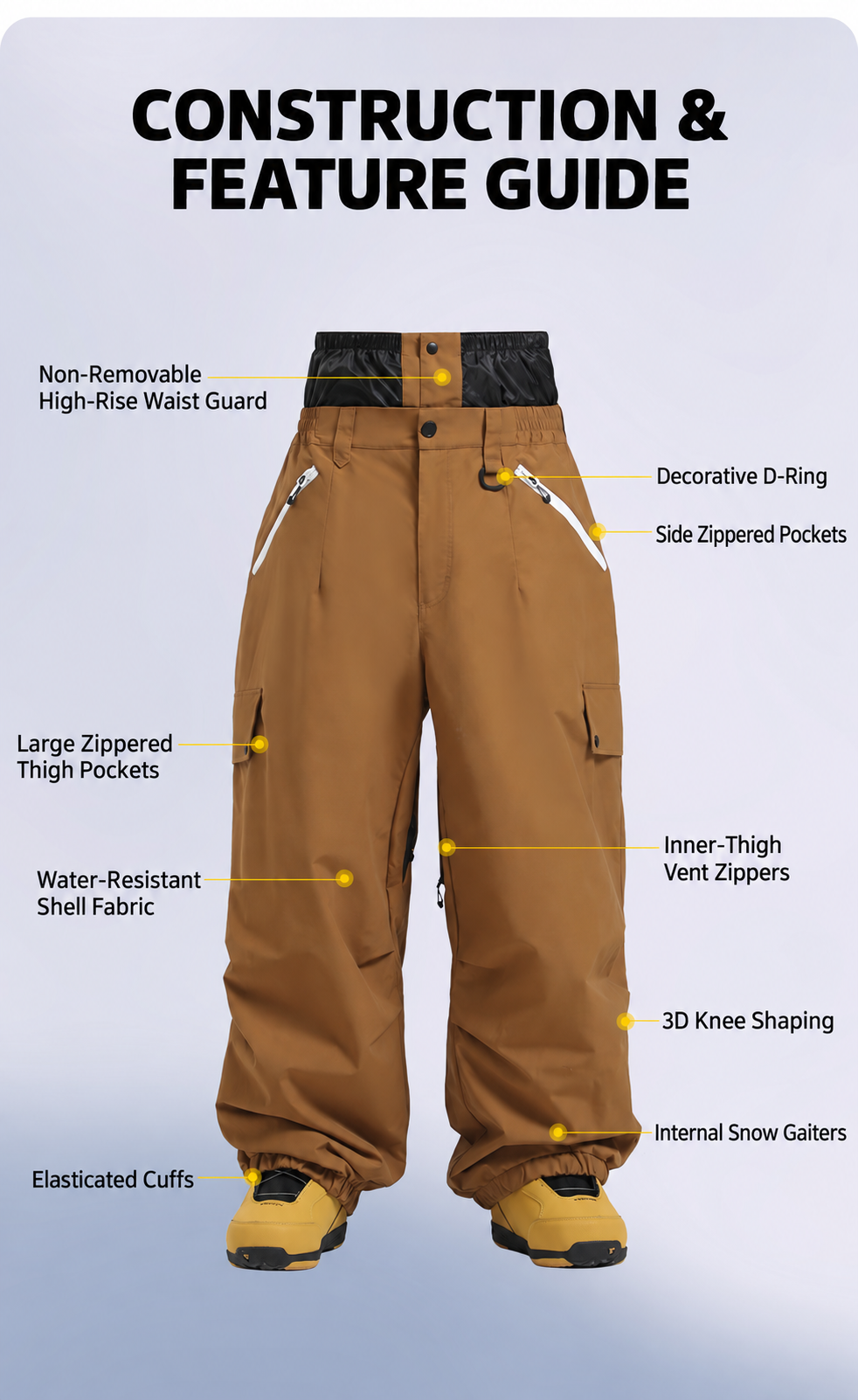 Utility Pocket Snow Pants